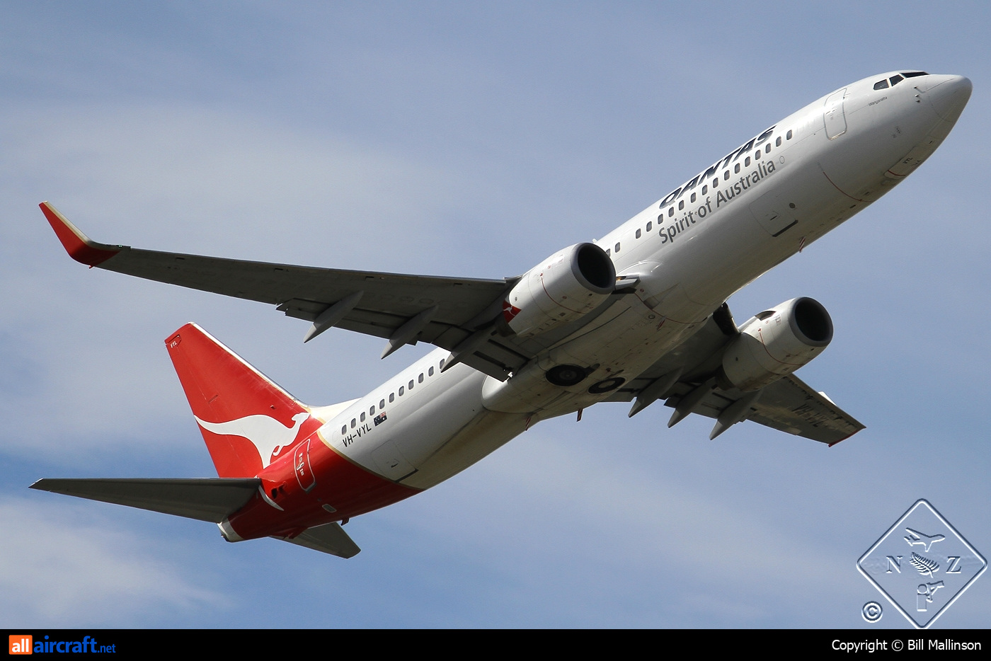 VH-VYL · Boeing 737-838(WL) · (PER / YPPH)