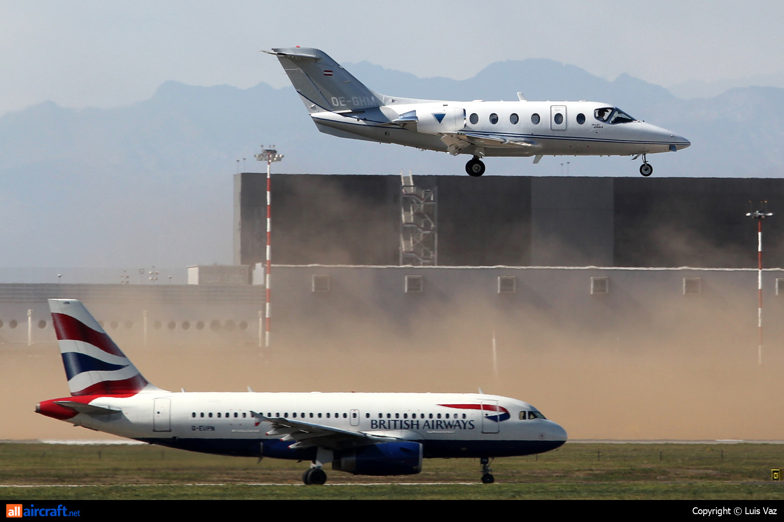 OE-GHM · Raytheon 400A Beechjet · (MXP / LIMC)