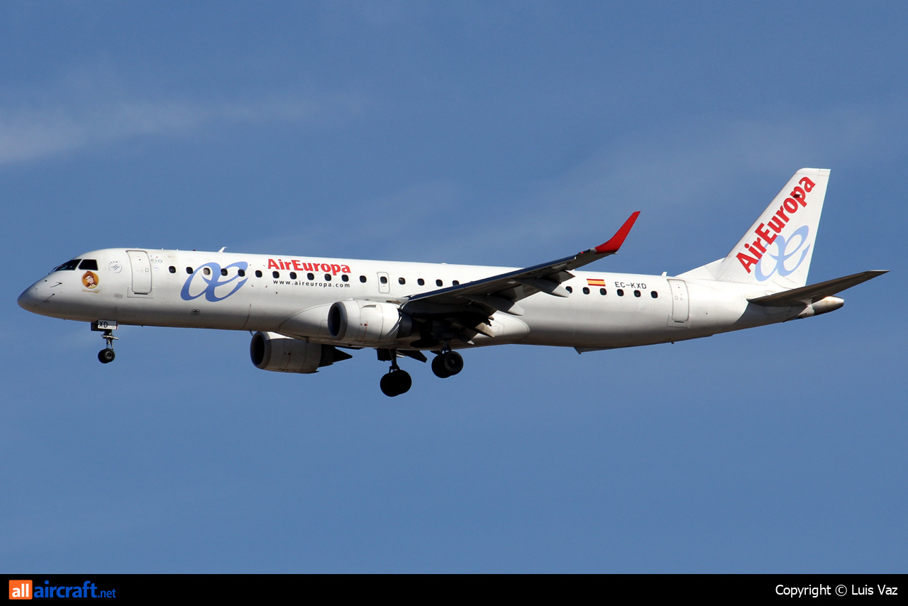 EC-KXD · Embraer 190-200LR · (MAD / LEMD)