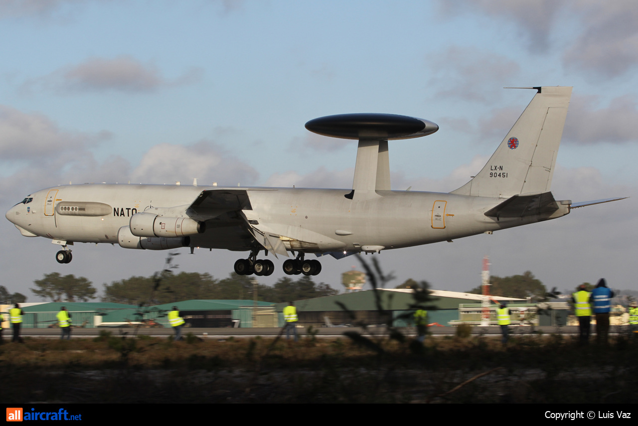 LX-N90451 · Boeing E-3A Sentry · (LPMR)