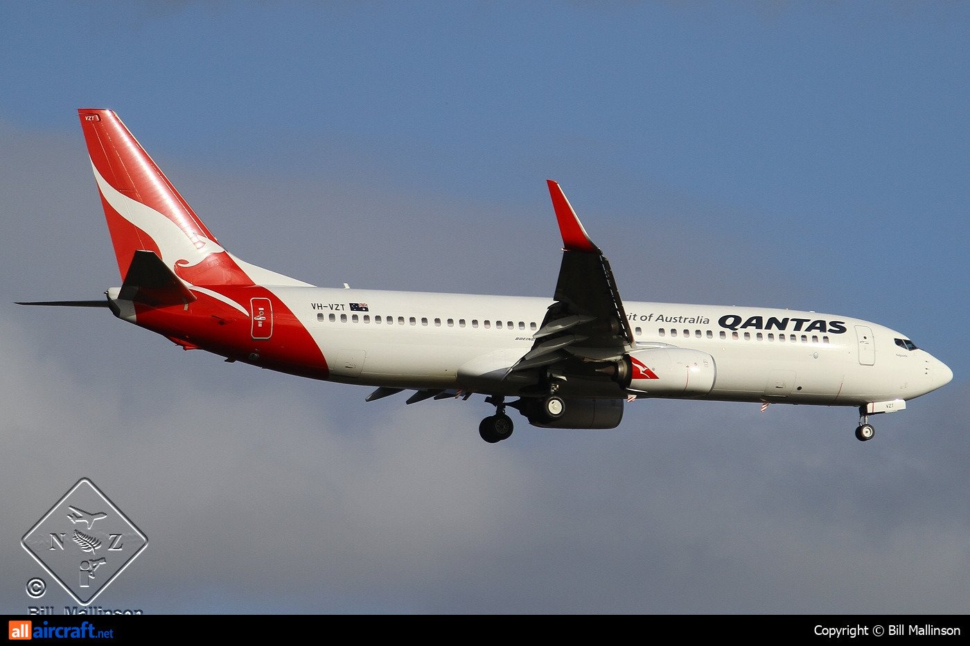 VH-VZT · Boeing 737-838(WL) · (PER / YPPH)