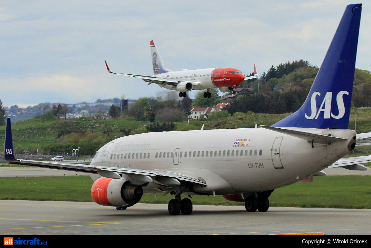 LN-TUM · Boeing 737-705(WL) · (SVG / ENZV)