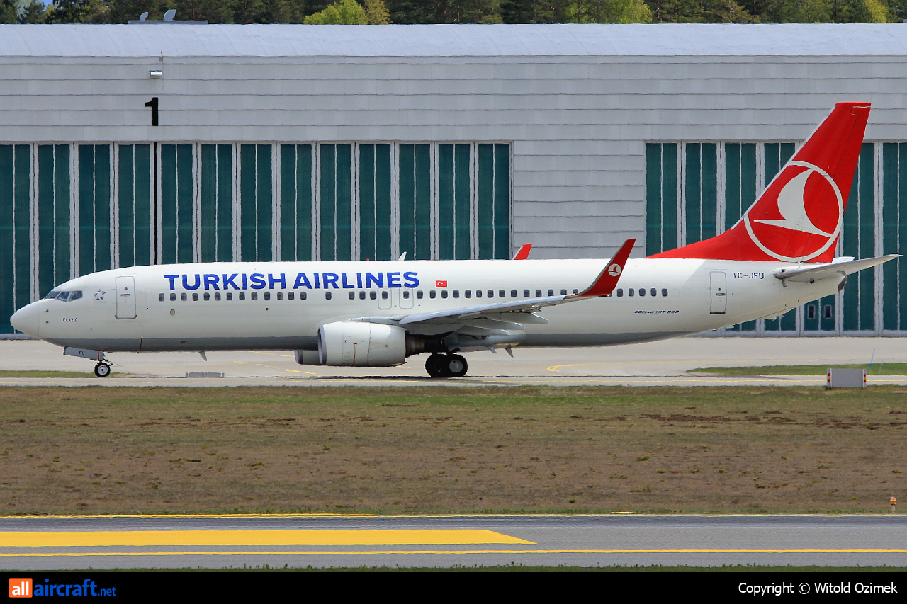 TC-JFU · Boeing 737-8F2(WL) · (OSL / ENGM)
