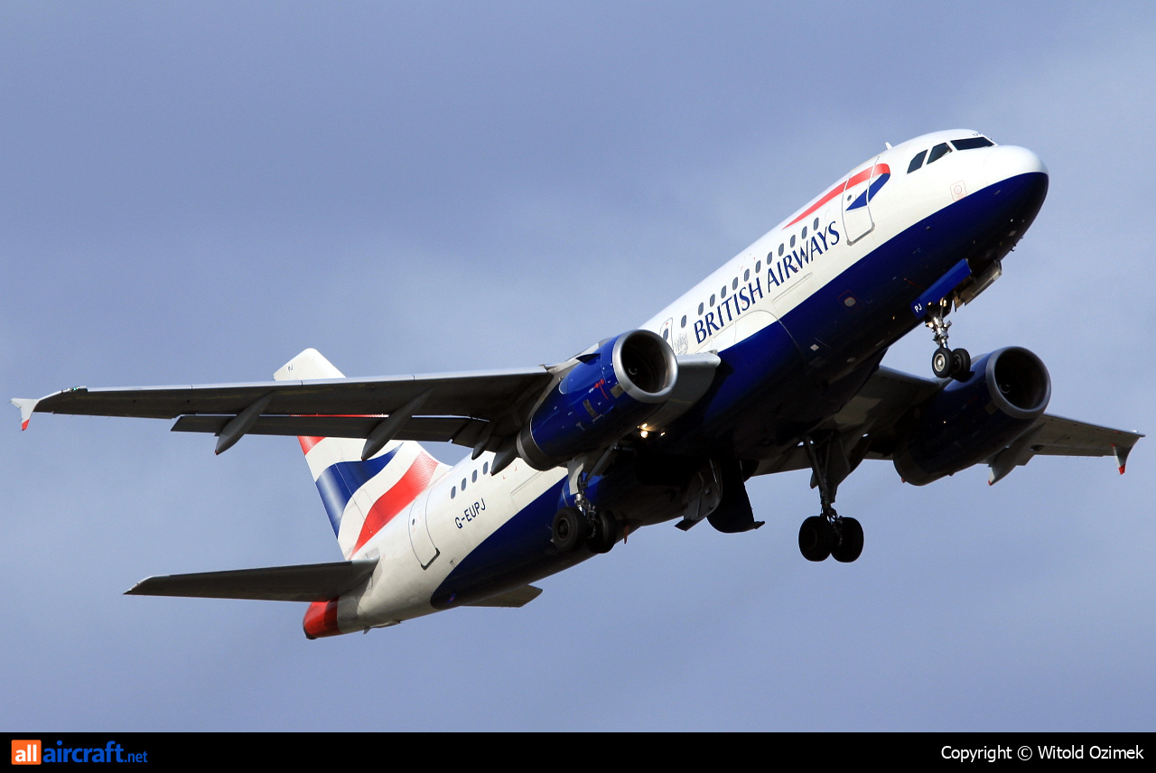 G-EUPJ · Airbus A319-131 · (OSL / ENGM)