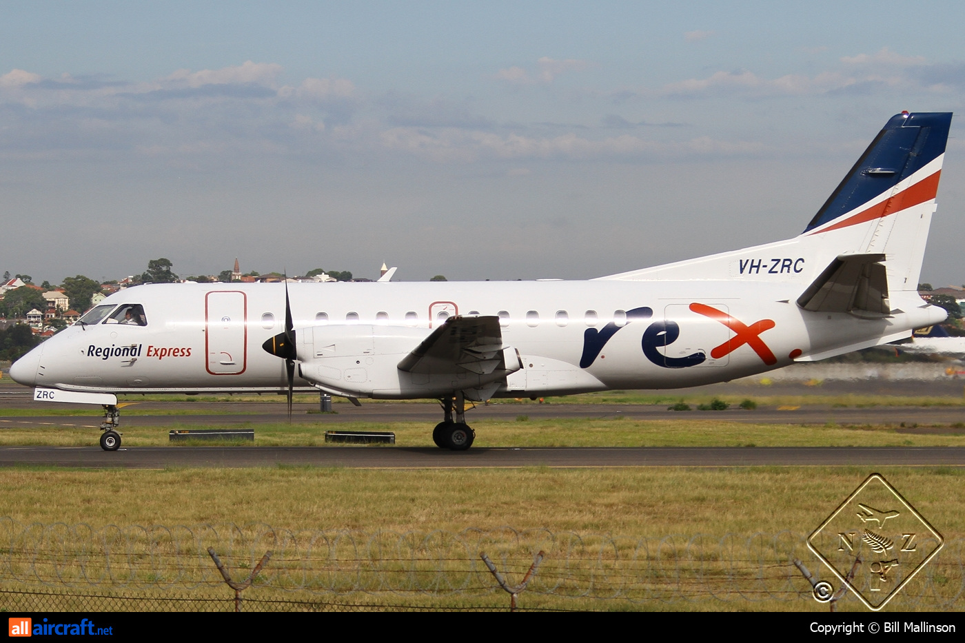 VH-ZRC · Saab 340B · (SYD / YSSY)