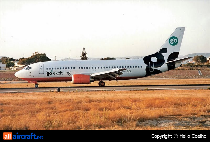 G-IGOL · Boeing 737-36N · (FAO / LPFR)