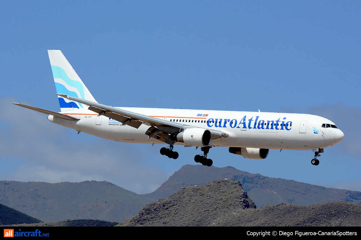 CS-TFT · Boeing 767-3Y0/ER · (LPA / GCLP)