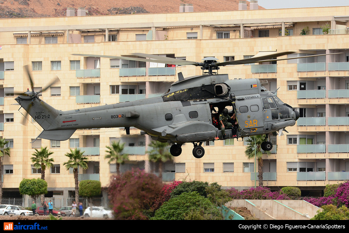 HD21-2 · Aerospatiale AS-332B1 Super Puma · (LPA / GCLP)