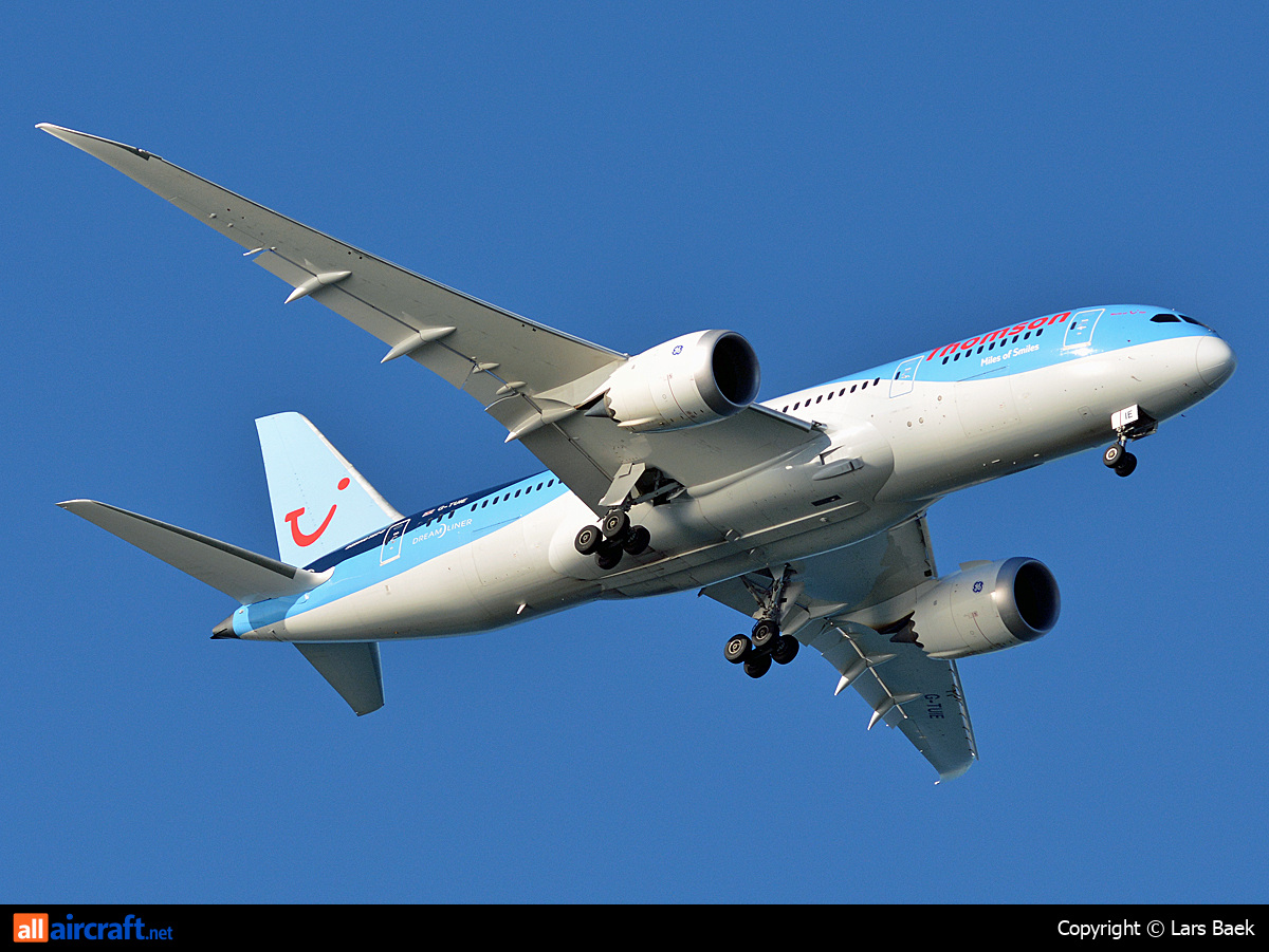 G-TUIE · Boeing 787-8 Dreamliner · (CPH / EKCH)