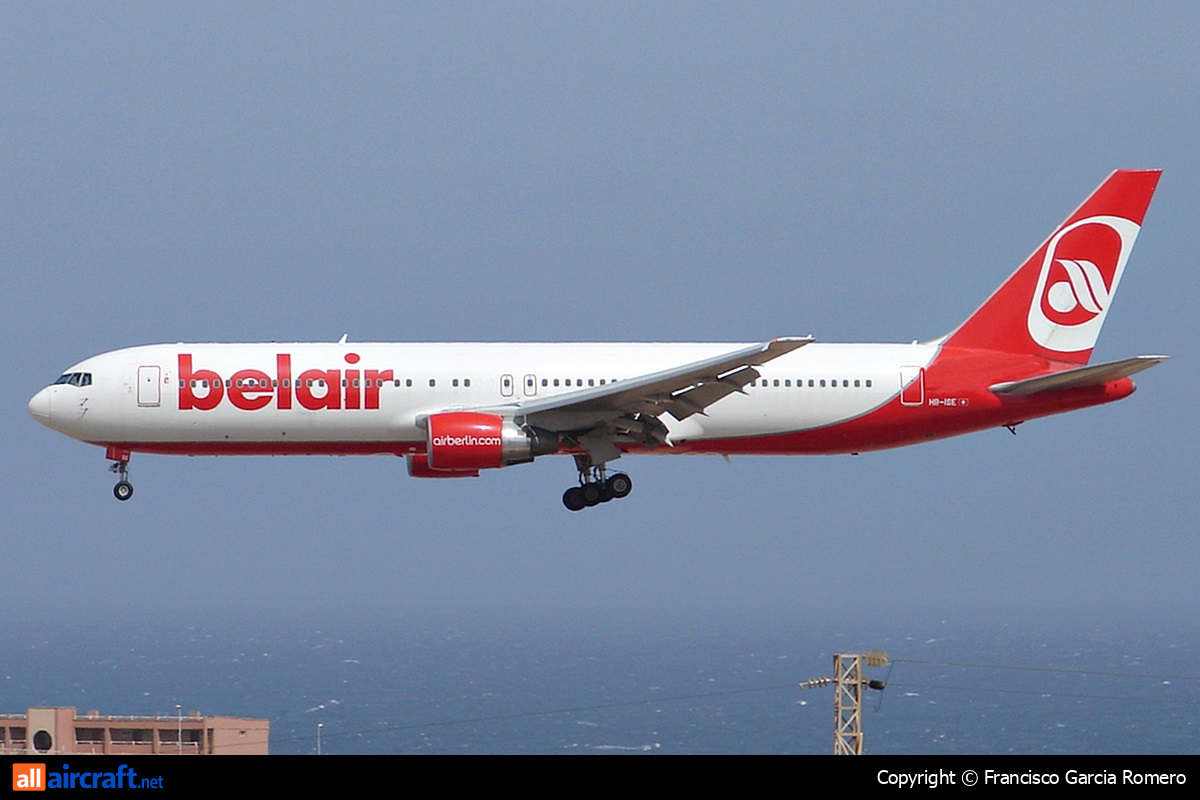 HB-ISE · Boeing 767-3Q8/ER · (LPA / GCLP)