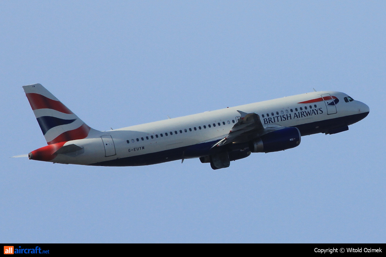 G-EUYM · Airbus A320-232 · (FCO / LIRF)