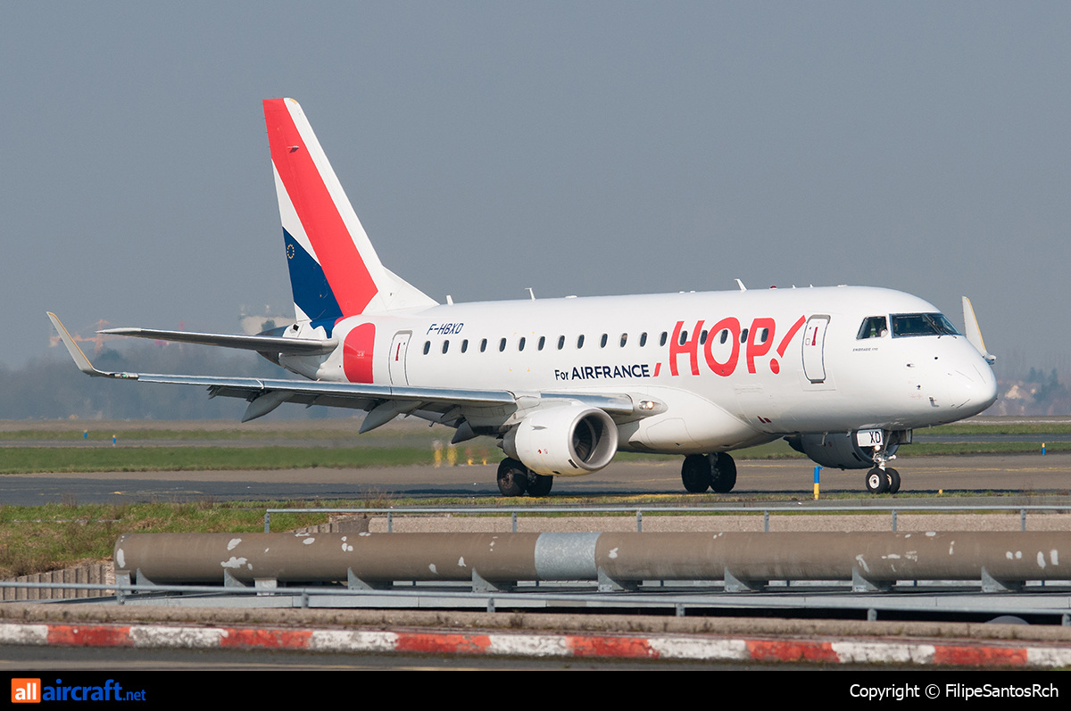 F-HBXD · Embraer 170-100STD · (CDG / LFPG)