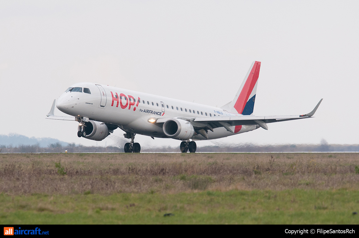 F-HBLD · Embraer 190-100LR · (CDG / LFPG)