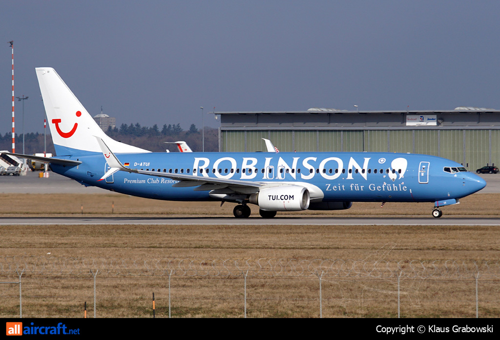 D-ATUI · Boeing 737-8K5(WL) · (STR / EDDS)