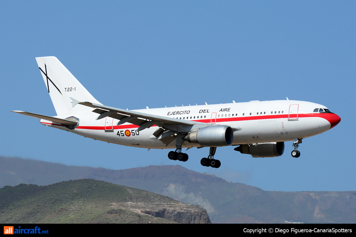 T.22-1 / 45-50 · Airbus A310-304 · (LPA / GCLP)