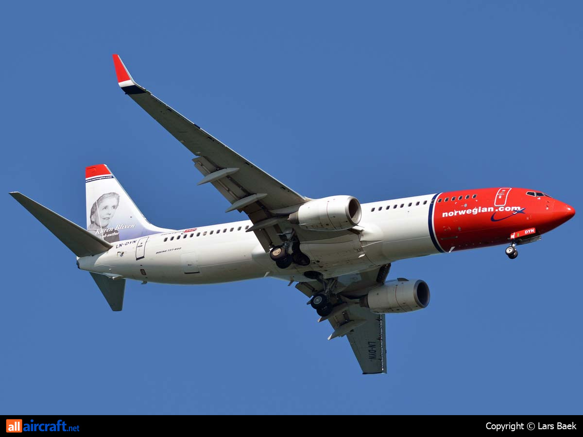 LN-DYN · Boeing 737-8JP(WL) · (CPH / EKCH)