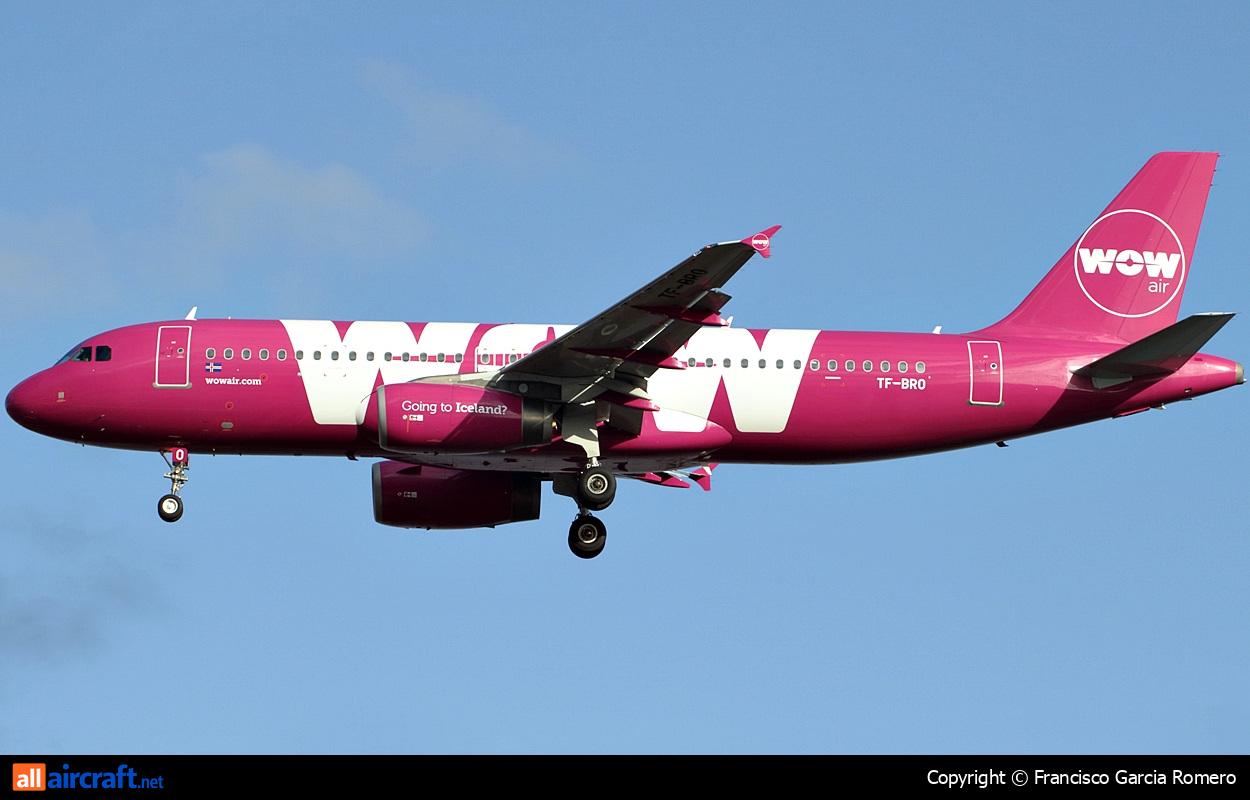 TF-BRO · Airbus A320-232 · (LPA / GCLP)