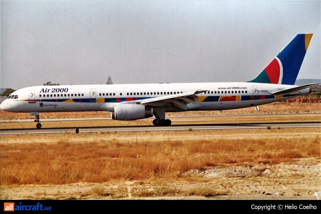 G-OOOU · Boeing 757-2Y0 · (FAO / LPFR)