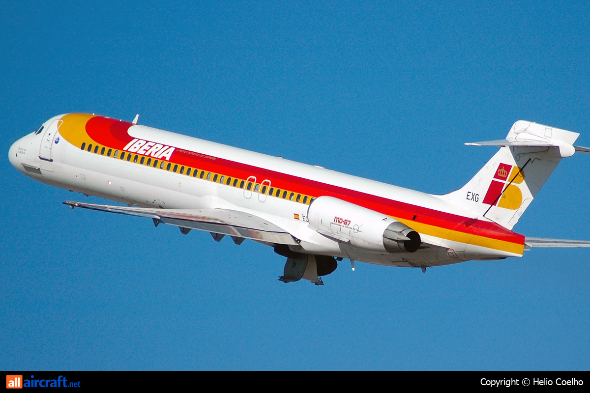 EC-EXG · McDonnell Douglas MD-87 · (LIS / LPPT)