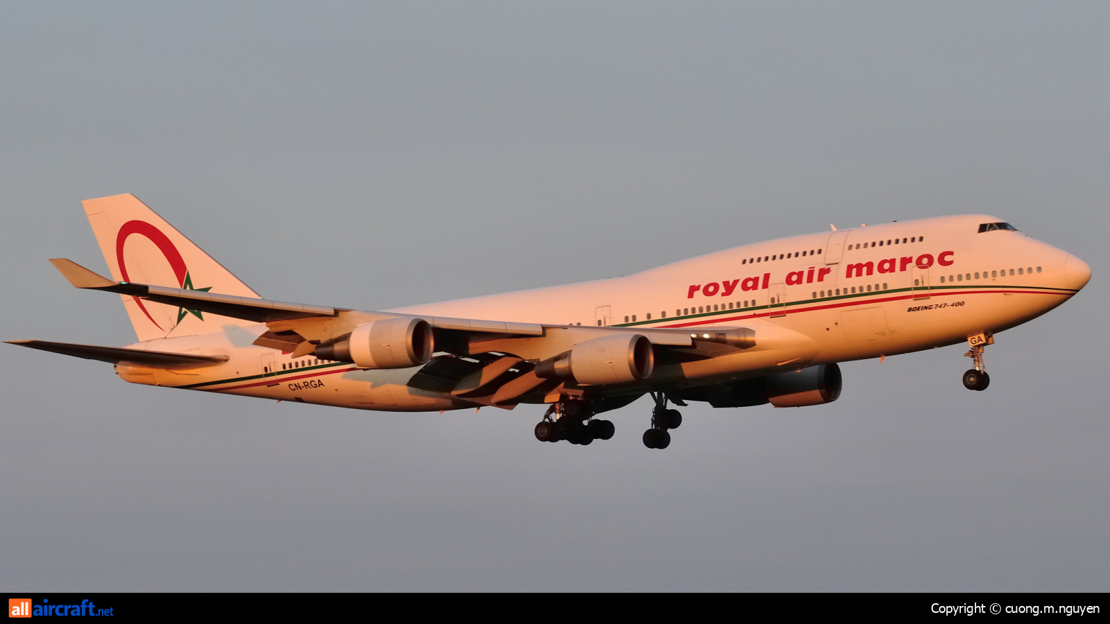 CN-RGA · Boeing 747-428 · (YUL / CYUL)