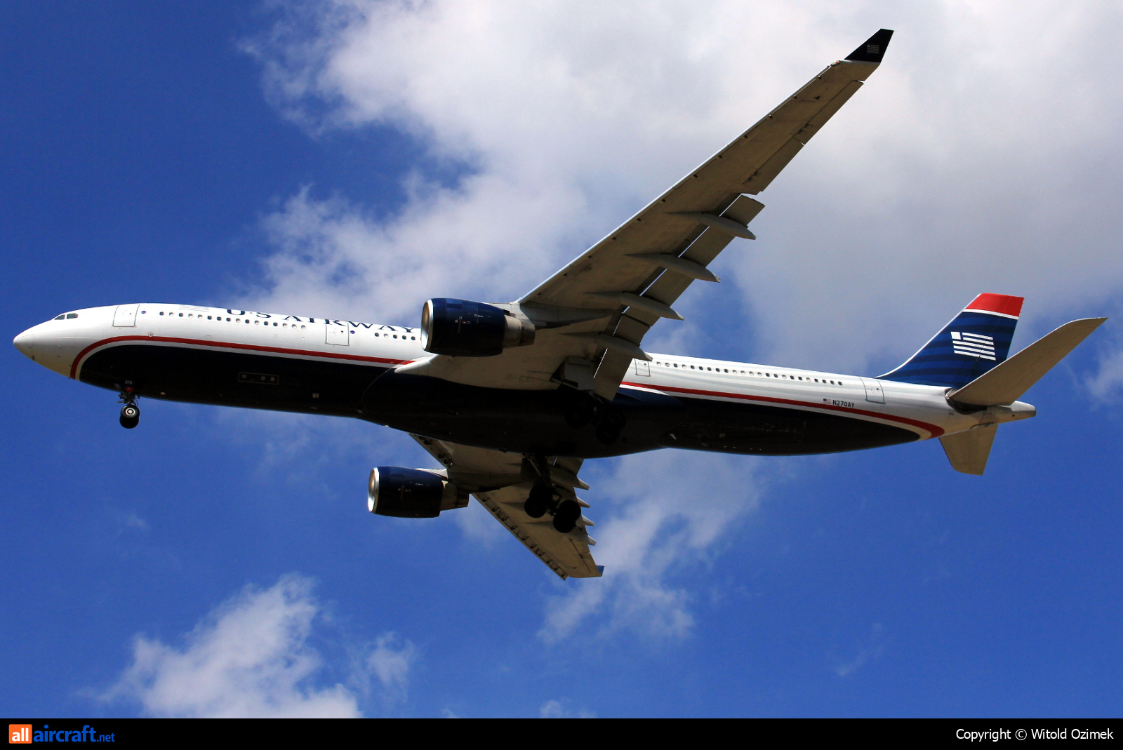 N270AY · Airbus A330-323 · (FCO / LIRF)