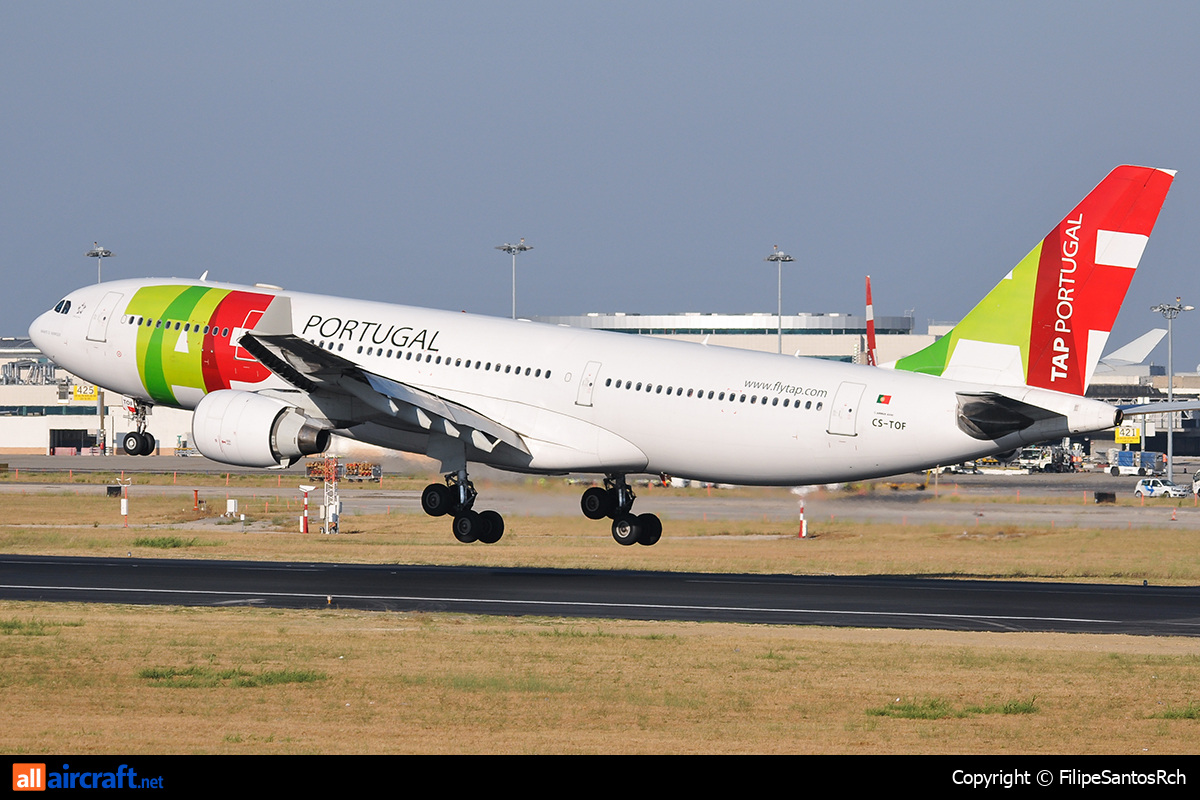 CS-TOF · Airbus A330-223 · (LIS / LPPT)