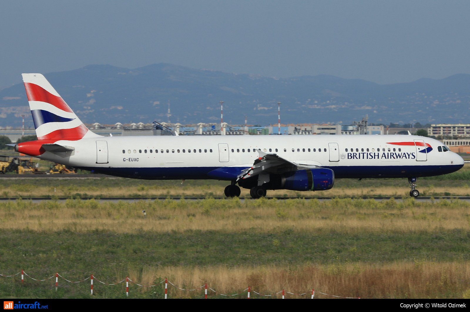 G-EUXC · Airbus A321-231 · (FCO / LIRF)
