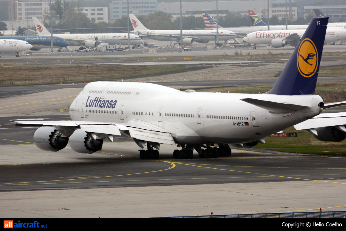 D-ABYR · Boeing 747-830 · (FRA / EDDF)