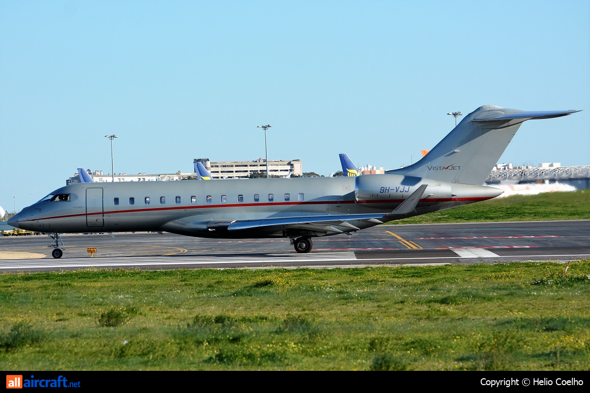 9H-VJJ · Bombardier BD-700-1A10 Global 6000 · (LIS / LPPT)