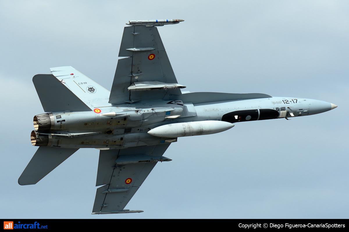 C.15-59 · McDonnell Douglas EF-18A Hornet · (LPA / GCLP)