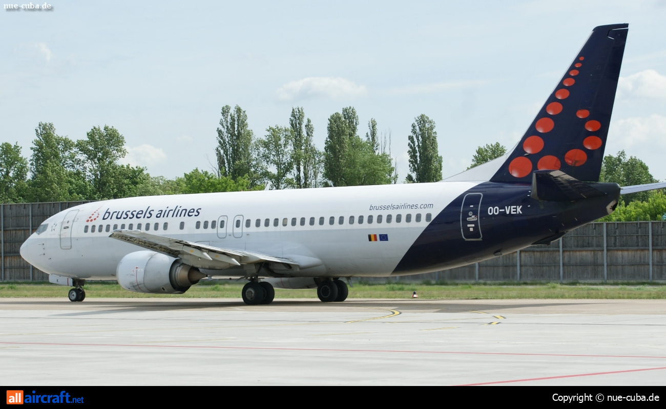 OO-VEK · Boeing 737-405 · (TXL / EDDT)