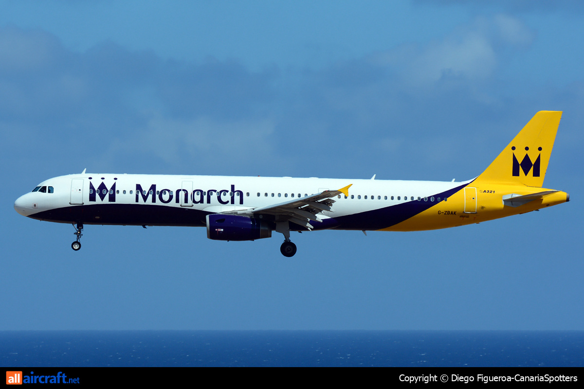 G-ZBAK · Airbus A321-231 · (LPA / GCLP)