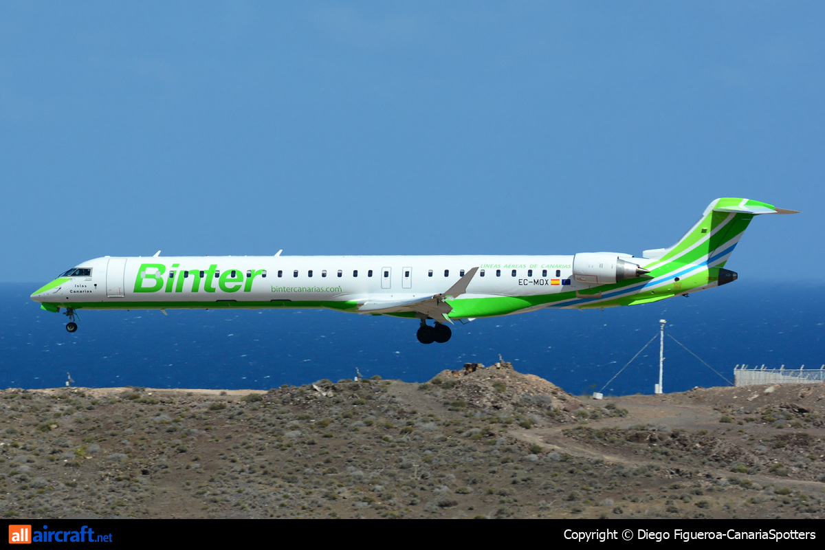 EC-MOX · Bombardier CRJ-1000 · (LPA / GCLP)