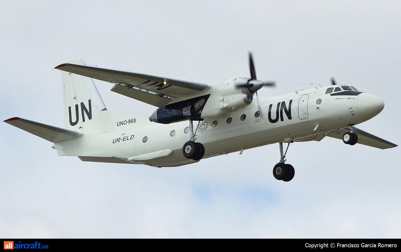 UR-ELD · Antonov An-26B · (LPA / GCLP)