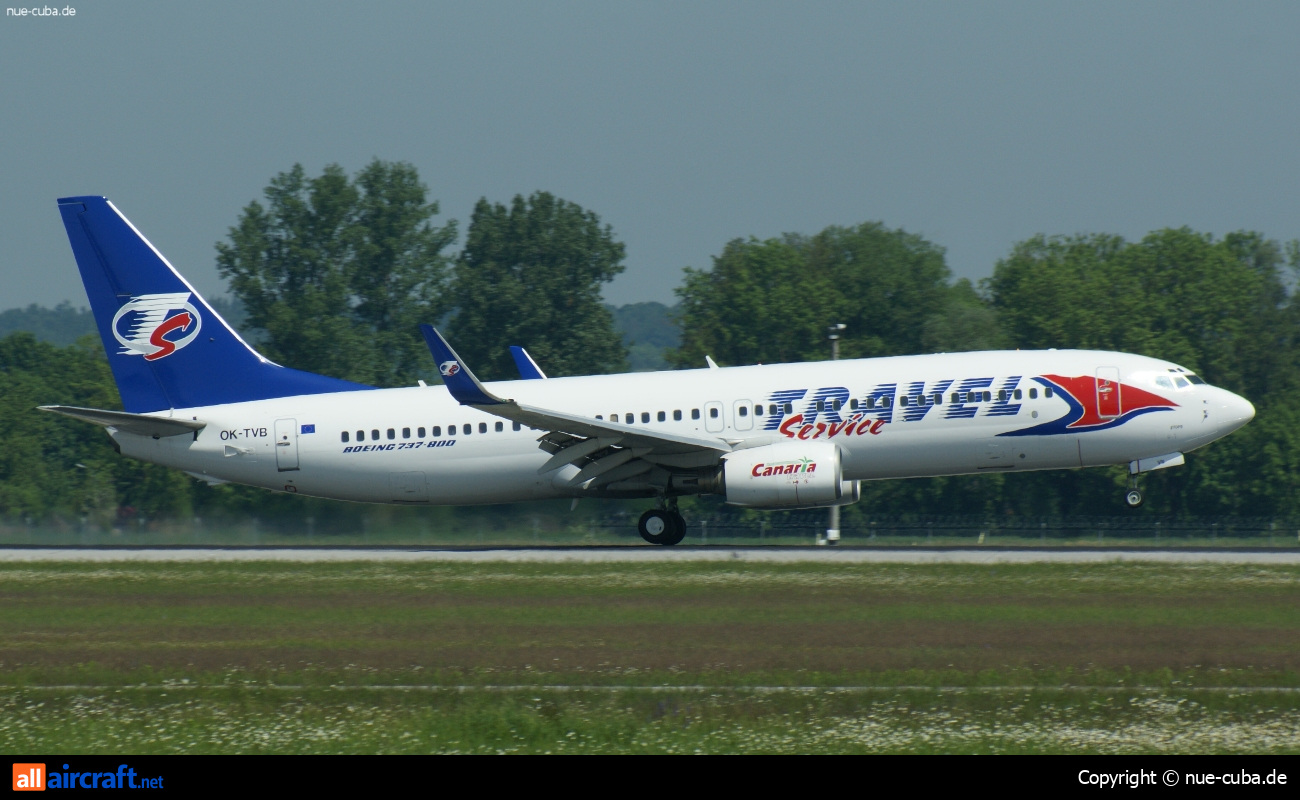 OK-TVB · Boeing 737-8CX(WL) · (MUC / EDDM)