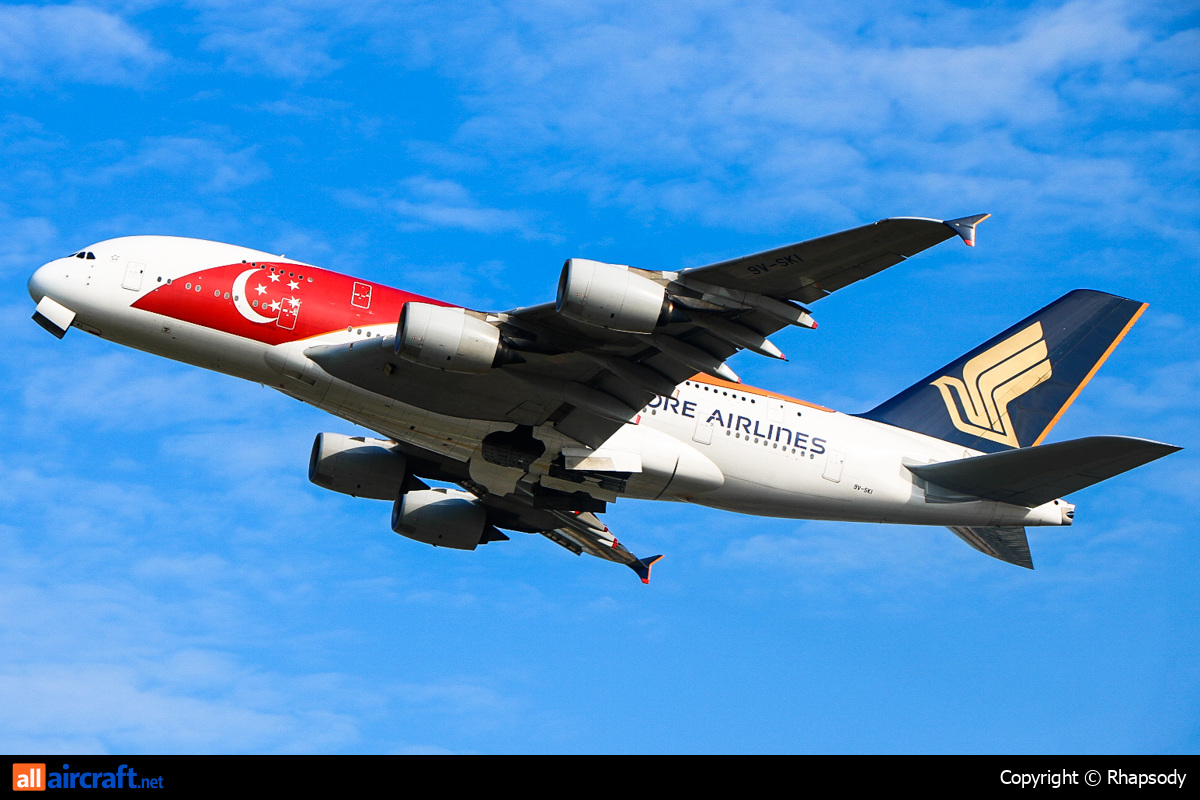 9V-SKI · Airbus A380-841 · (SIN / WSSS)