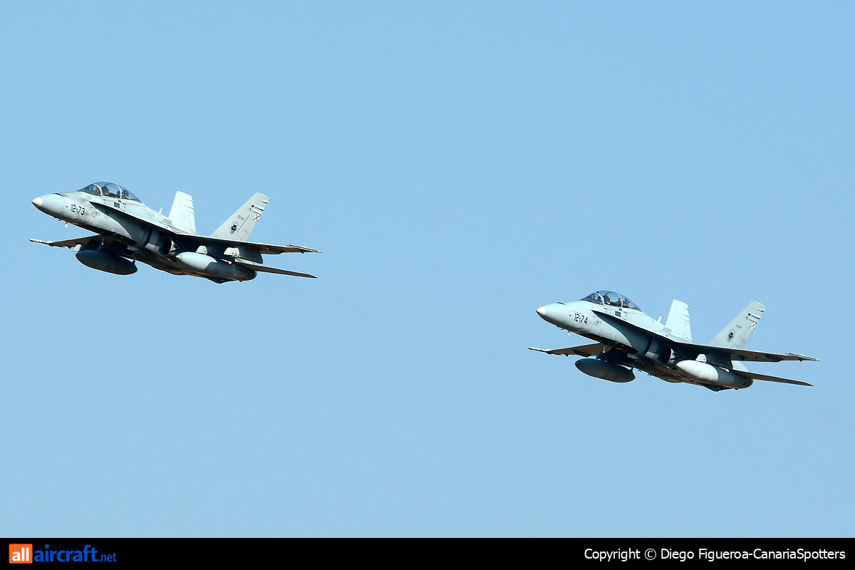 CE.15-11 · McDonnell Douglas EF-18B Hornet · (TOJ / LETO)