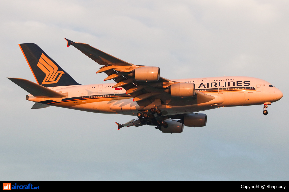 9V-SKQ · Airbus A380-841 · (SIN / WSSS)