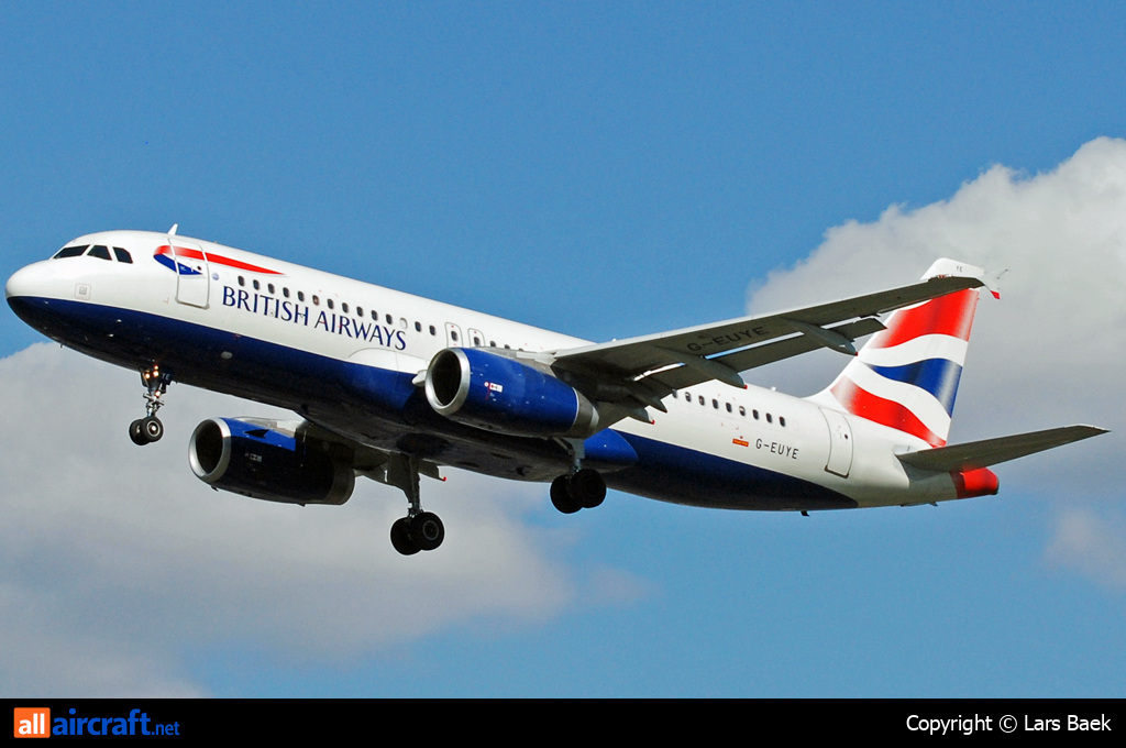 G-EUYE · Airbus A320-232 · (LHR / EGLL)