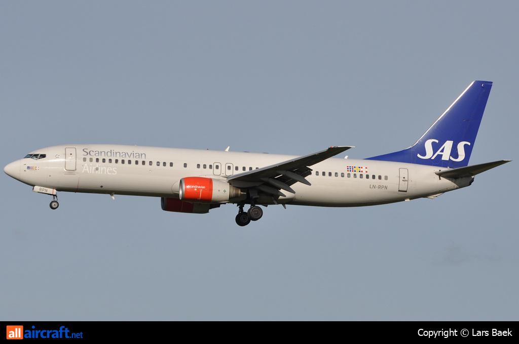 LN-RPN · Boeing 737-883 · (CPH / EKCH)