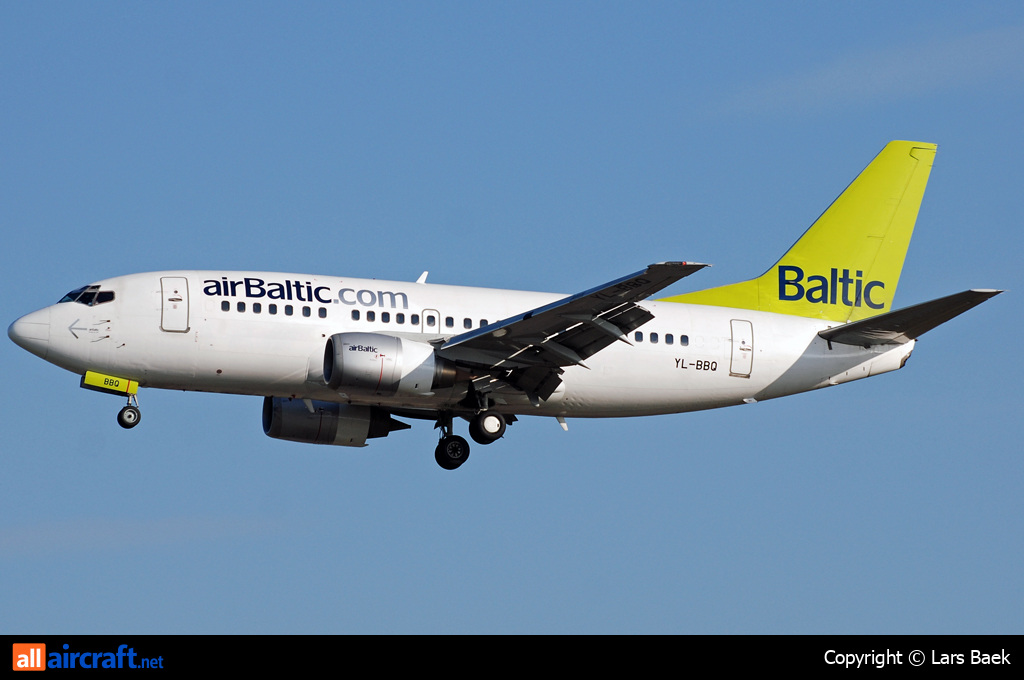 YL-BBQ · Boeing 737-522 · (CPH / EKCH)