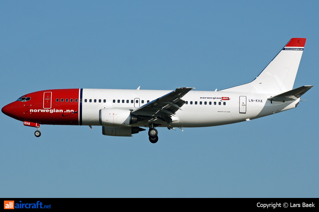 LN-KHA · Boeing 737-31S · (CPH / EKCH)