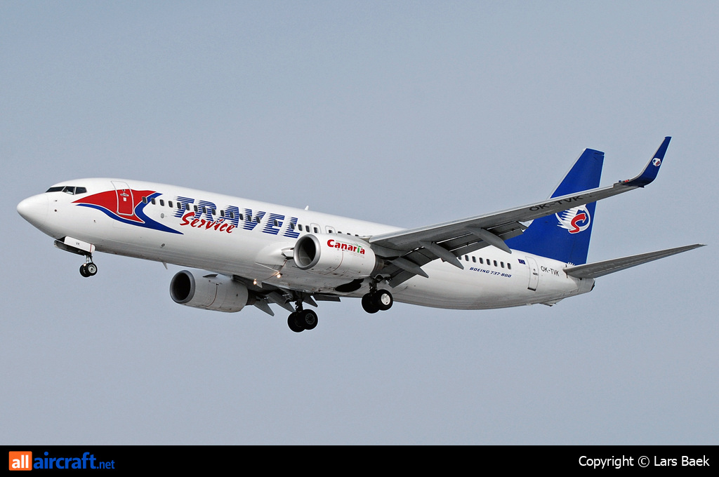 OK-TVK · Boeing 737-86N(WL) · (CPH / EKCH)