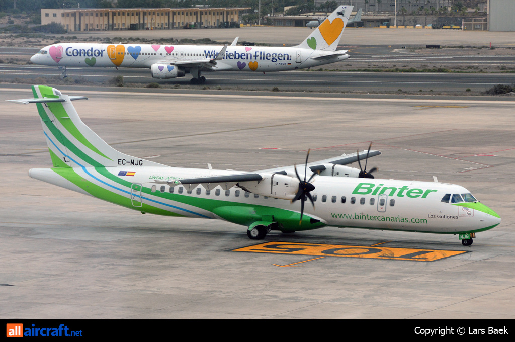 EC-MJG · ATR-72-600 · (LPA / GCLP)