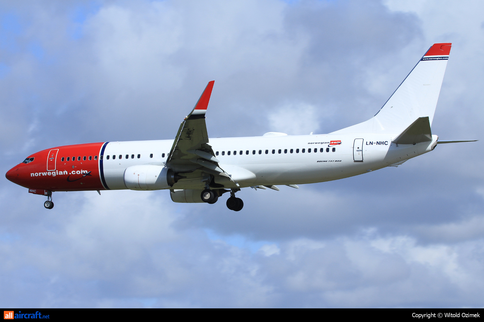 LN-NHC · Boeing 737-8JP(WL) · (SVG / ENZV)
