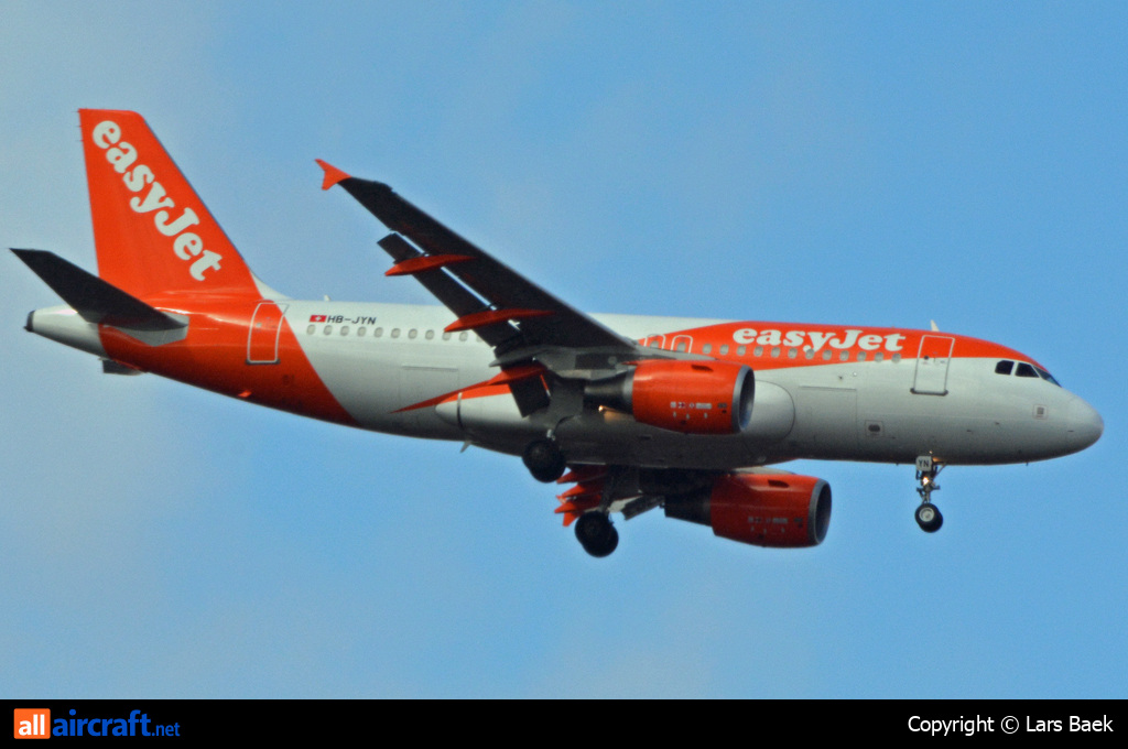 HB-JYN · Airbus A319-111 · (CPH / EKCH)