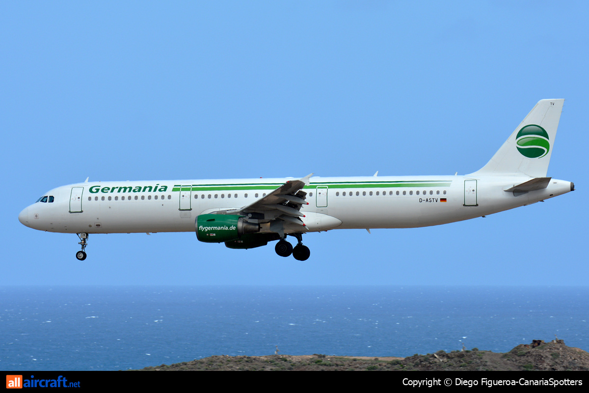 D-ASTV · Airbus A321-211 · (LPA / GCLP)