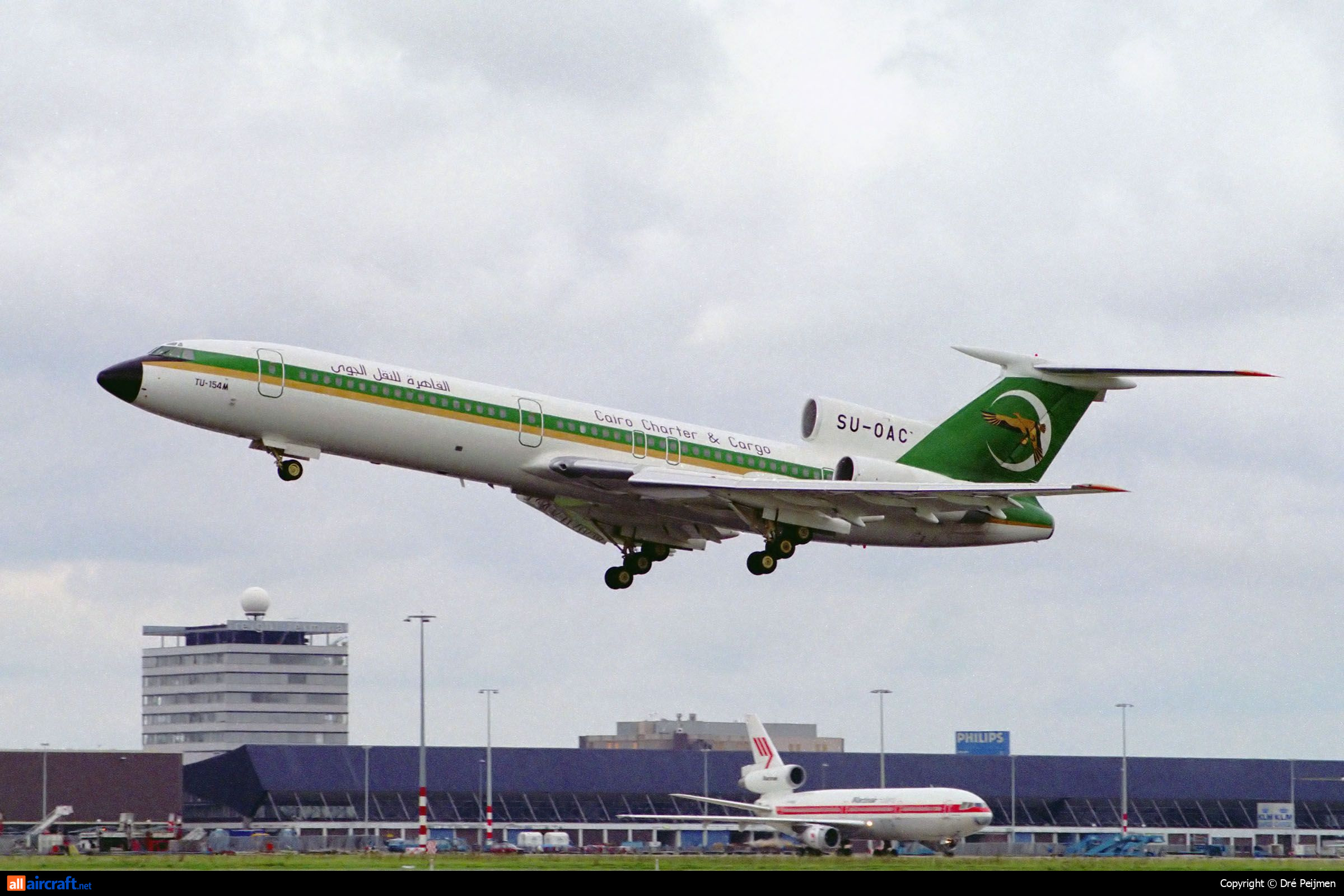 SU-OAC · Tupolev Tu-154M · (AMS / EHAM)