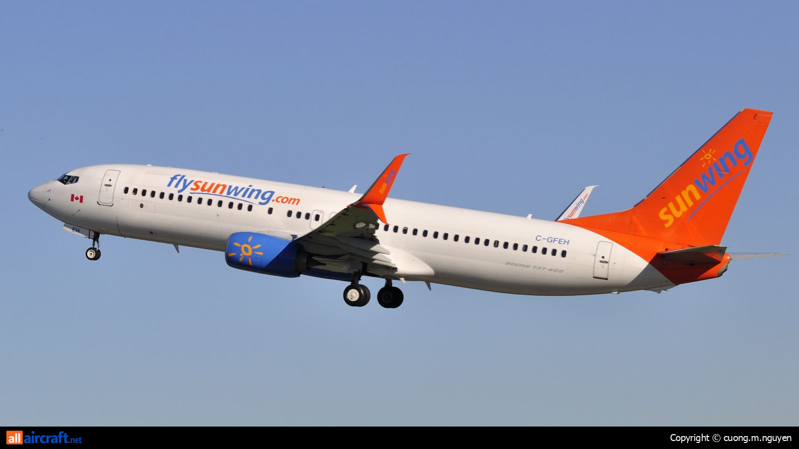 C-GFEH · Boeing 737-8GS(WL) · (YUL / CYUL)