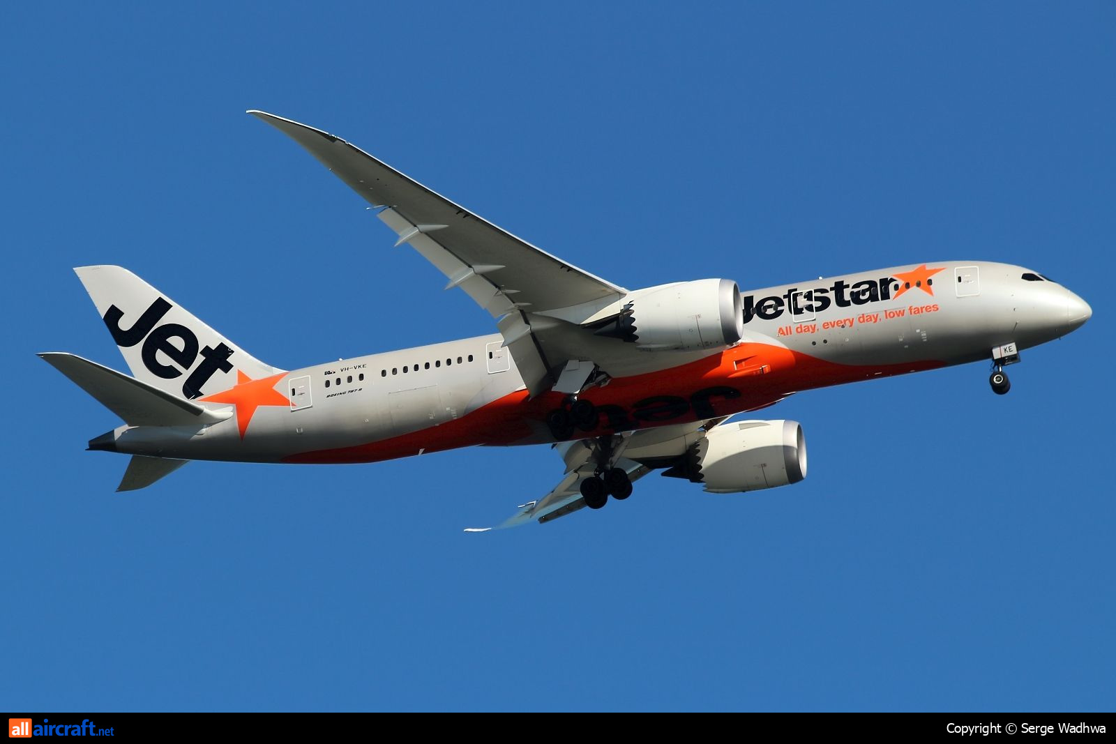 VH-VKE · Boeing 787-8 Dreamliner · (SYD / YSSY)